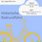 Historische Radrundfahrt auf den Spuren des Jugendforums Falkensee